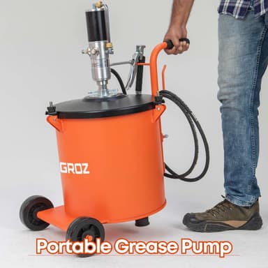 Pompe a graisse Pneumatique 30KG - Thumbnail 3